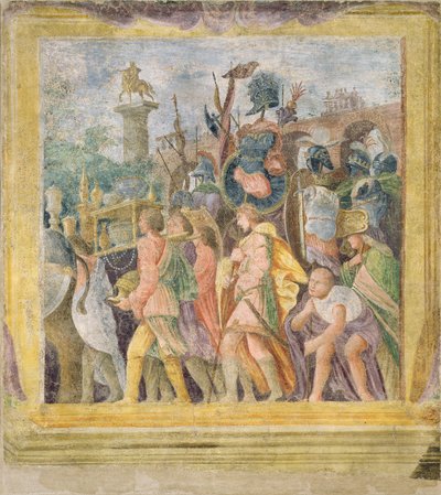 Der Triumph des Cäsar von Andrea Mantegna